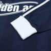 Custom Dark Blue Long Sleeve Sublimated Football Jersey