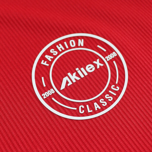 Custom Sublimated Streetwear Polo - Red Long Sleeve Jersey