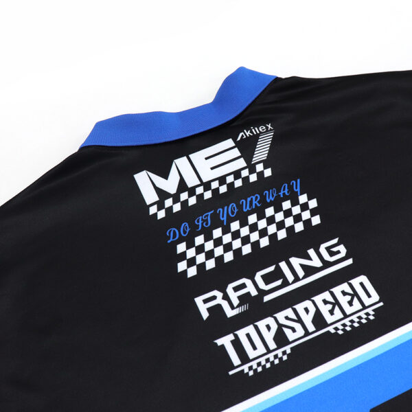 Custom Sublimated Mens Streetwear Long Sleeve Racing Shirt