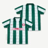 Custom Sublimated Green Womens Streetwear Polo Jersey