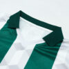 Custom Sublimated Green Womens Streetwear Polo Jersey