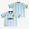 Dye Sublimation Shirts Custom - Blue Womens Streetwear Jersey