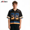 Custom Sublimated Oversized Jersey - Black Sports Shirt