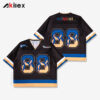 Custom Sublimated Oversized Jersey - Black Sports Shirt