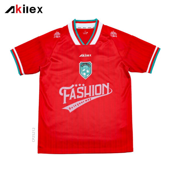 Custom Sublimated Red Soccer Jersey - Team Performance Shirt