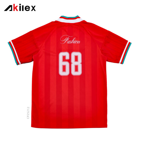Custom Sublimated Red Soccer Jersey - Team Performance Shirt