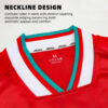 Custom Sublimated Red Soccer Jersey - Team Performance Shirt
