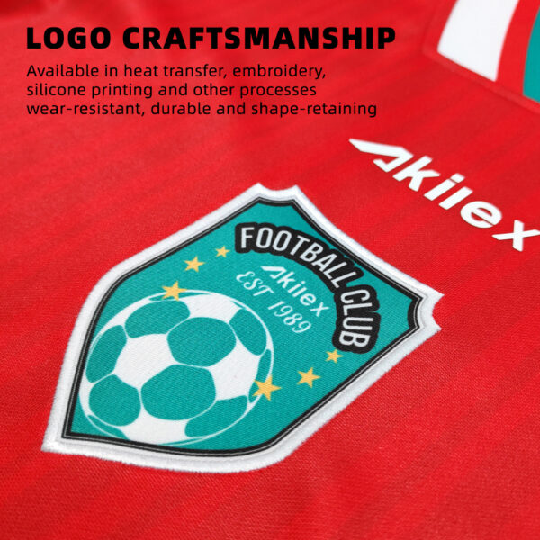 Custom Sublimated Red Soccer Jersey - Team Performance Shirt