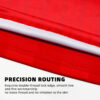 Custom Sublimated Red Soccer Jersey - Team Performance Shirt