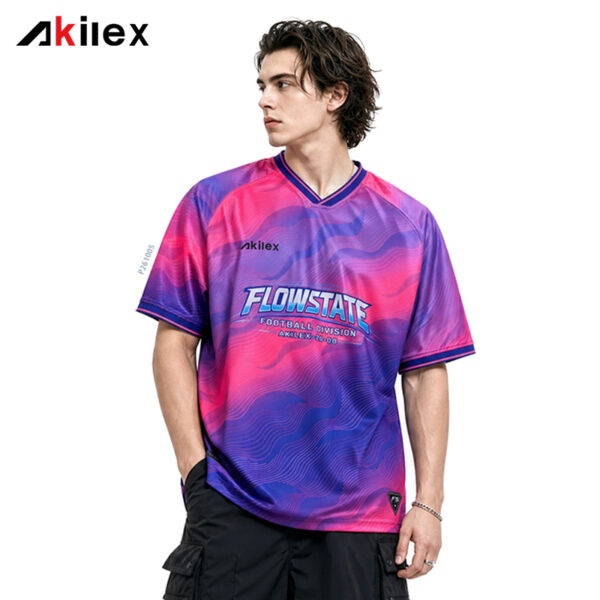 FLOWSTATE Pink Purple Sublimated Oversized Fashion T-Shirt