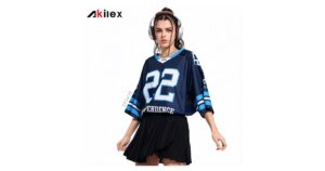 Custom sublimated football jersey team uniform set