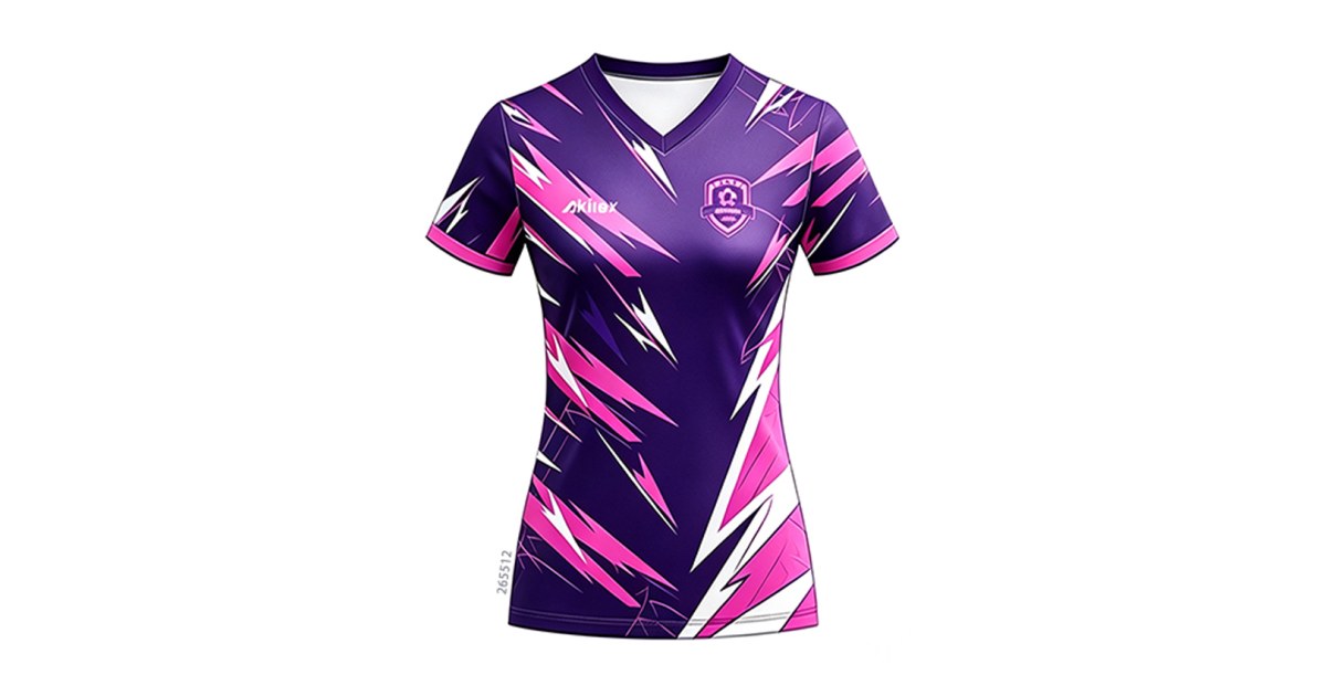 Custom sublimated retro football jersey made by Akilex