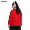Custom Sublimated Streetwear Polo - Red Long Sleeve Jersey