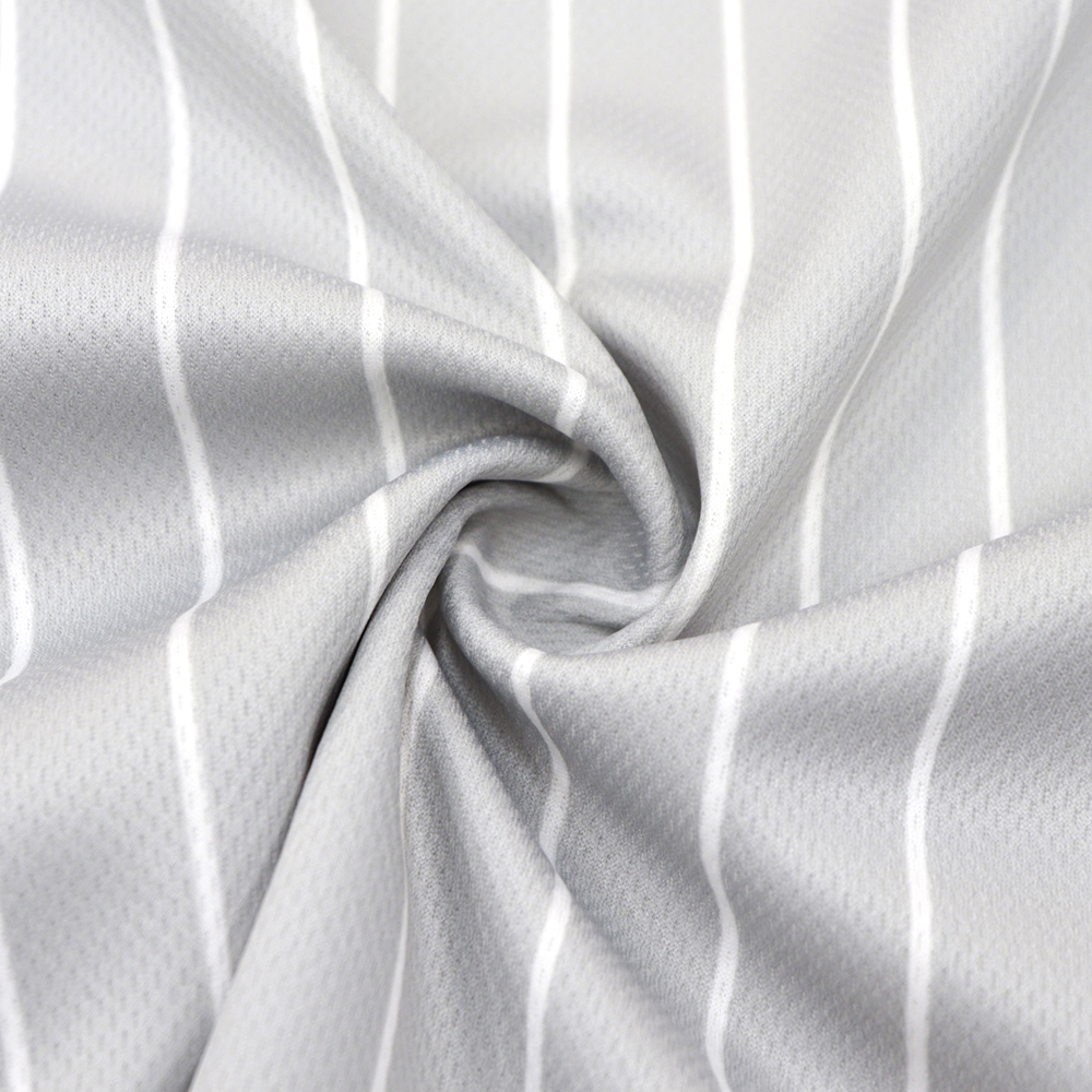 Pro Sublimation Baseball Jersey Custom Blue Pinstripe Shirt product detail view 18