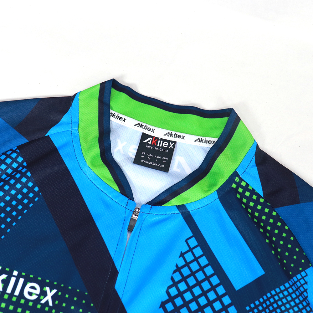 Custom Sublimated Cycling Jersey Pro Bike Wear Kit product detail view 12