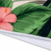Custom Plush Blanket - Wholesale Tropical Hibiscus Print
