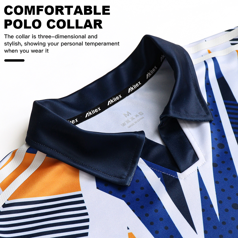 Custom Sublimated Cricket Jersey - Short Sleeve Polo Shirt - product photo 7