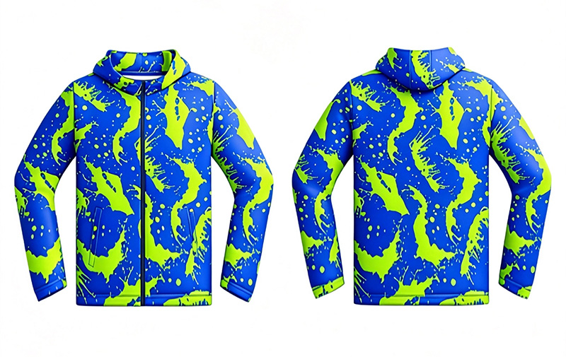 Bulk Order Sublimation Windbreaker - Custom Hooded Jacket - product photo 3