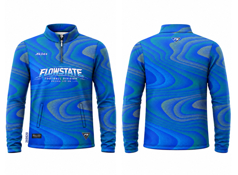 Dye Sublimation Pullover Custom - Bulk 1/4 Zip Jacket - product photo 5