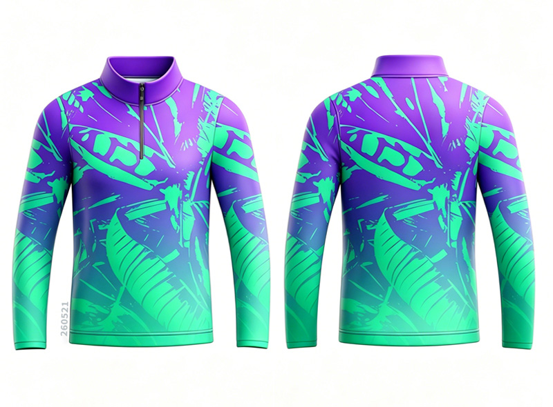 Dye Sublimation Pullover Custom - Bulk 1/4 Zip Jacket - product photo 4