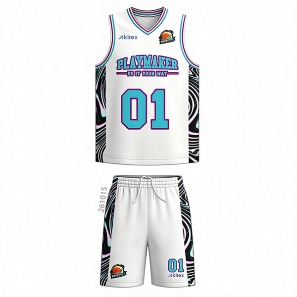 Wholesale Sublimated Basketball Uniform - Custom Team Set