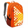 Wholesale Geometric Backpack - Custom Stripe Print