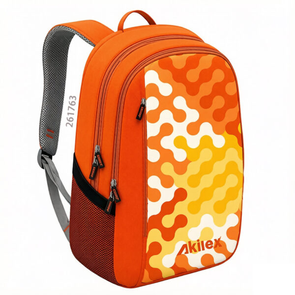 Wholesale Geometric Backpack - Custom Stripe Print
