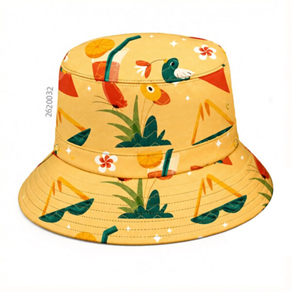Abstract Camo Bucket Hat - Custom Sublimated Print