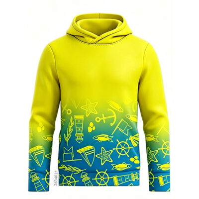 Wholesale Performance Fishing Hoodie - Nautical Sun Shirt