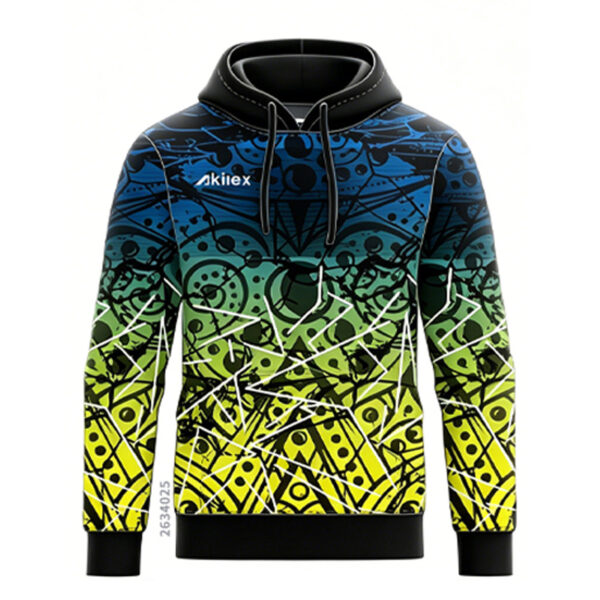 Bulk Order Sublimated Hoodie - Custom Pink & Black Pullover