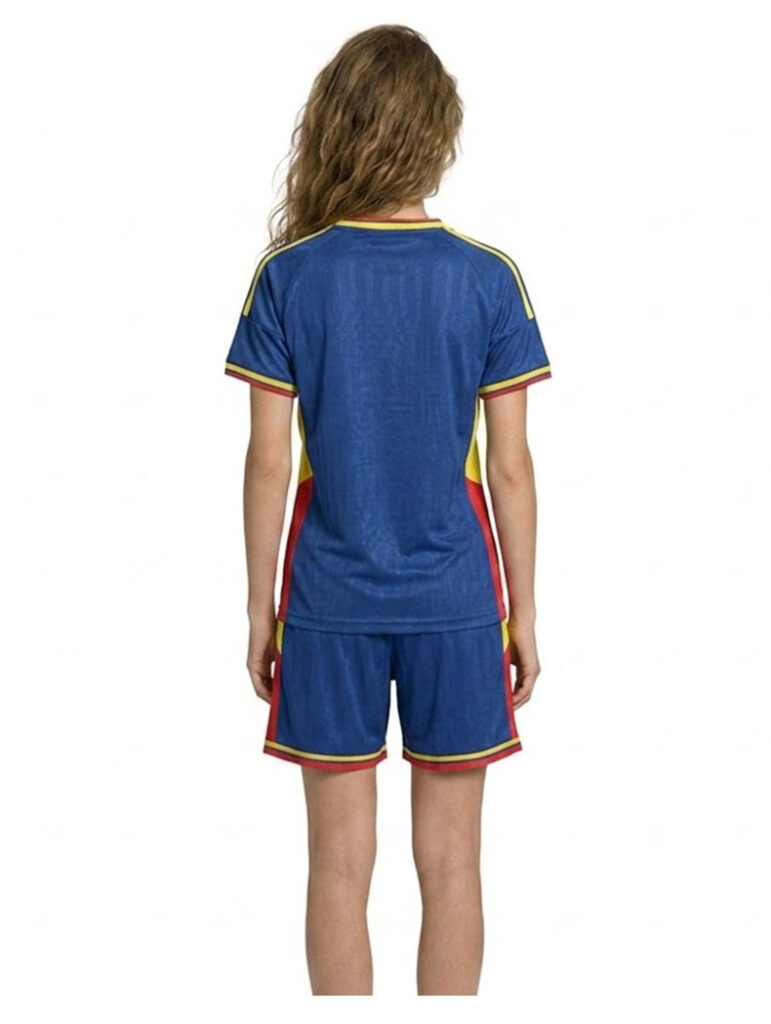 Navy Blue Custom Women's Soccer Jersey | Sublimated Football Uniform - product photo 5