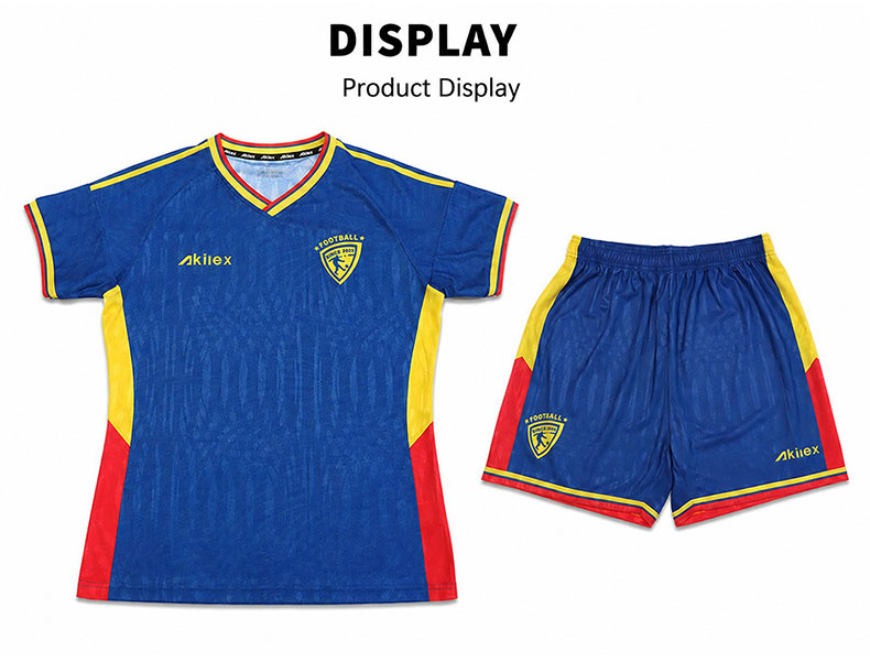 Navy Blue Custom Women's Soccer Jersey | Sublimated Football Uniform - product photo 4