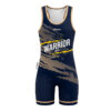 Custom MMA Singlet - Lime Hexagon Gradient Print