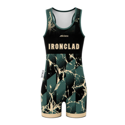 Premium MMA Singlet - Custom Pinstripe Marble Print