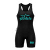 Custom MMA Singlet - Lime Hexagon Gradient Print