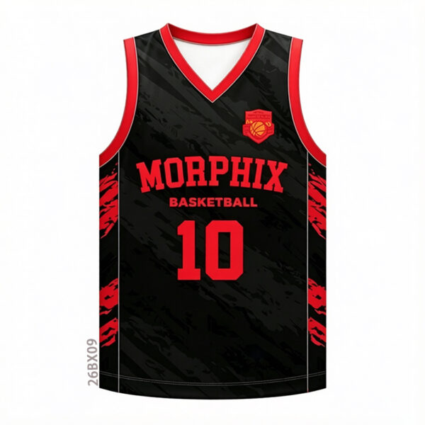 Custom Sublimated Basketball Jersey - Wholesale Teamwear