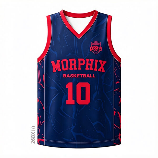 Custom Sublimated Basketball Jersey - Wholesale Teamwear