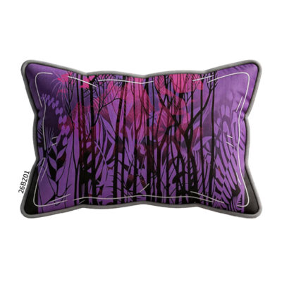 26BZ01白底图 Custom Forest Pillow - Wholesale Silhouette Print