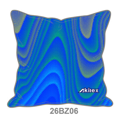 26BZ06 Custom Topographic Cushion - Wholesale Wave Print