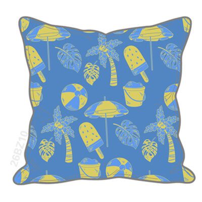 26BZ10 Custom Summer Cushion - Wholesale Beach Print