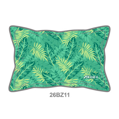 26BZ11 Wholesale Green Leaf Pillow - Custom Fern Print