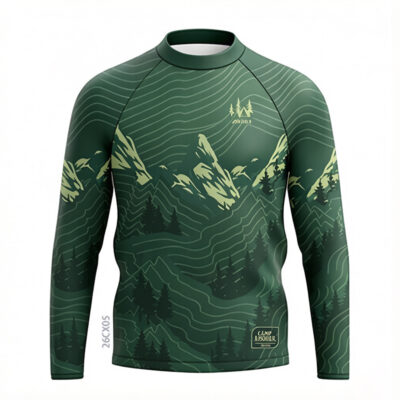 26CX05 Wholesale Sublimated Hiking Shirt - Custom Outdoor Tee