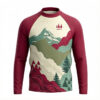 Custom Forest Print Hoodie - Wholesale Hiking Pullover