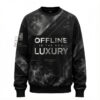 Custom Marble Techwear Sweatshirt - Bulk Order Pullover