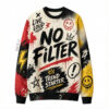 Urban Graffiti Hoodie - Custom Sublimated Pullover