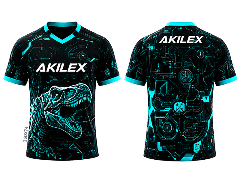 Customized Esports Top - Sublimation Print Gaming Shirt - product photo 7