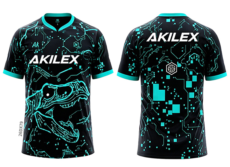 Customized Esports Top - Sublimation Print Gaming Shirt - product photo 2