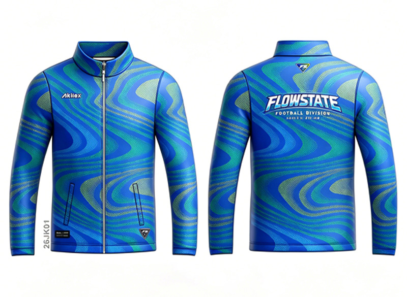 Bulk Sublimated Track Jacket - Professional Teamwear - product photo 3