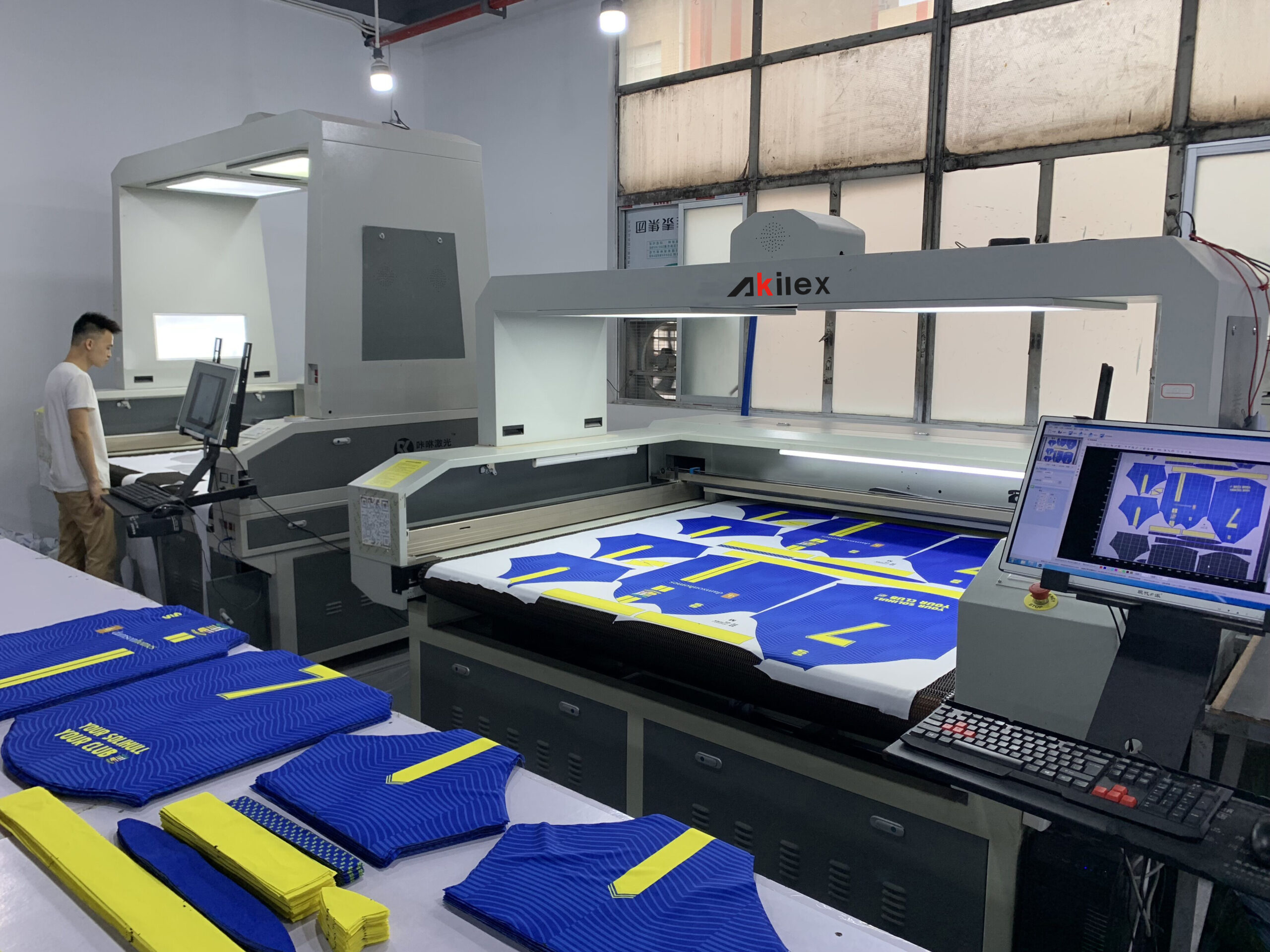 Factory - Akilex custom sublimated sportswear