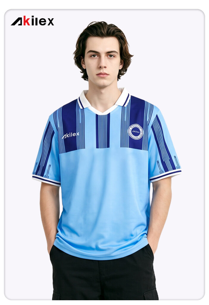 Wholesale Retro Jersey Sublimated Jersey- Custom Sports Polo - detail - Akilex custom sublimation